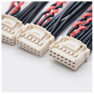 Linia terminalului Molex 501646-1400 Cablaj cu două rânduri de sârmă de 2,0 mm robot robot perie motor conector personalizare cablu