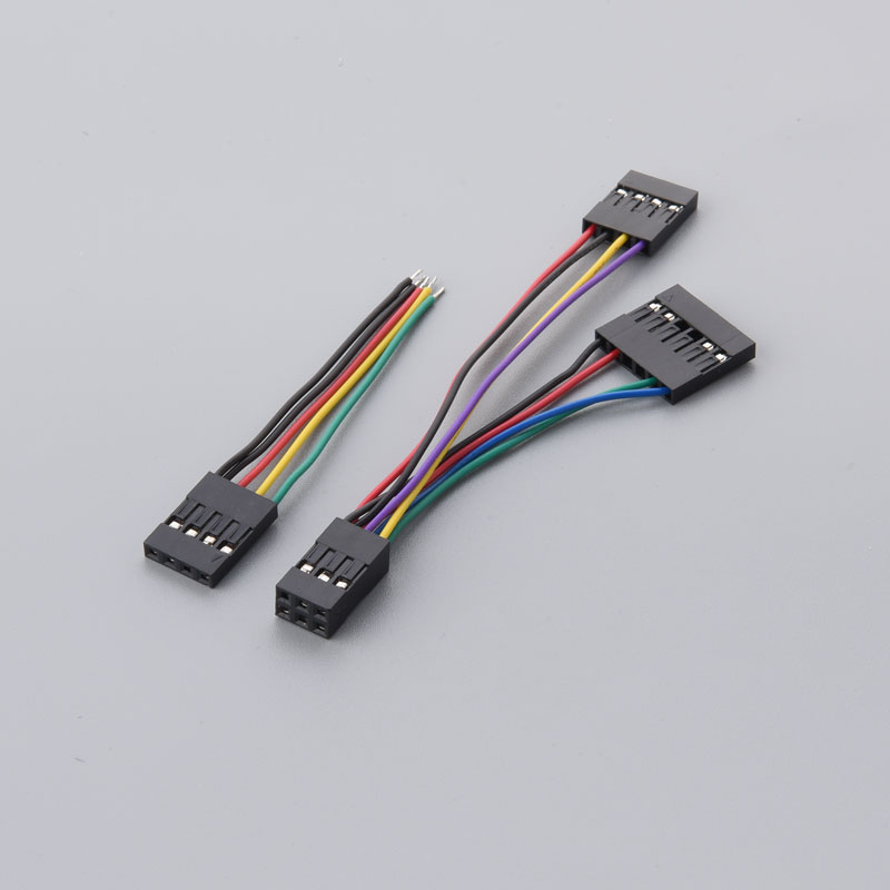 MX2.54mm Pitch 50579408 Linie Femeie 4P Cablu de jumper pentru conector PCB Imprimantă 3D Electric dublu Paralel Cablare cu ridicata